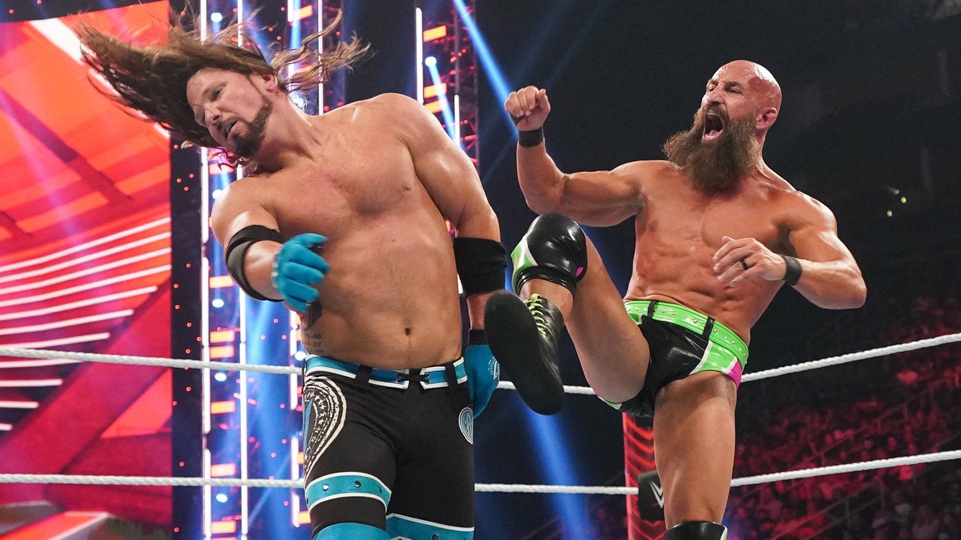 Tommaso Ciampa fighting AJ Styles