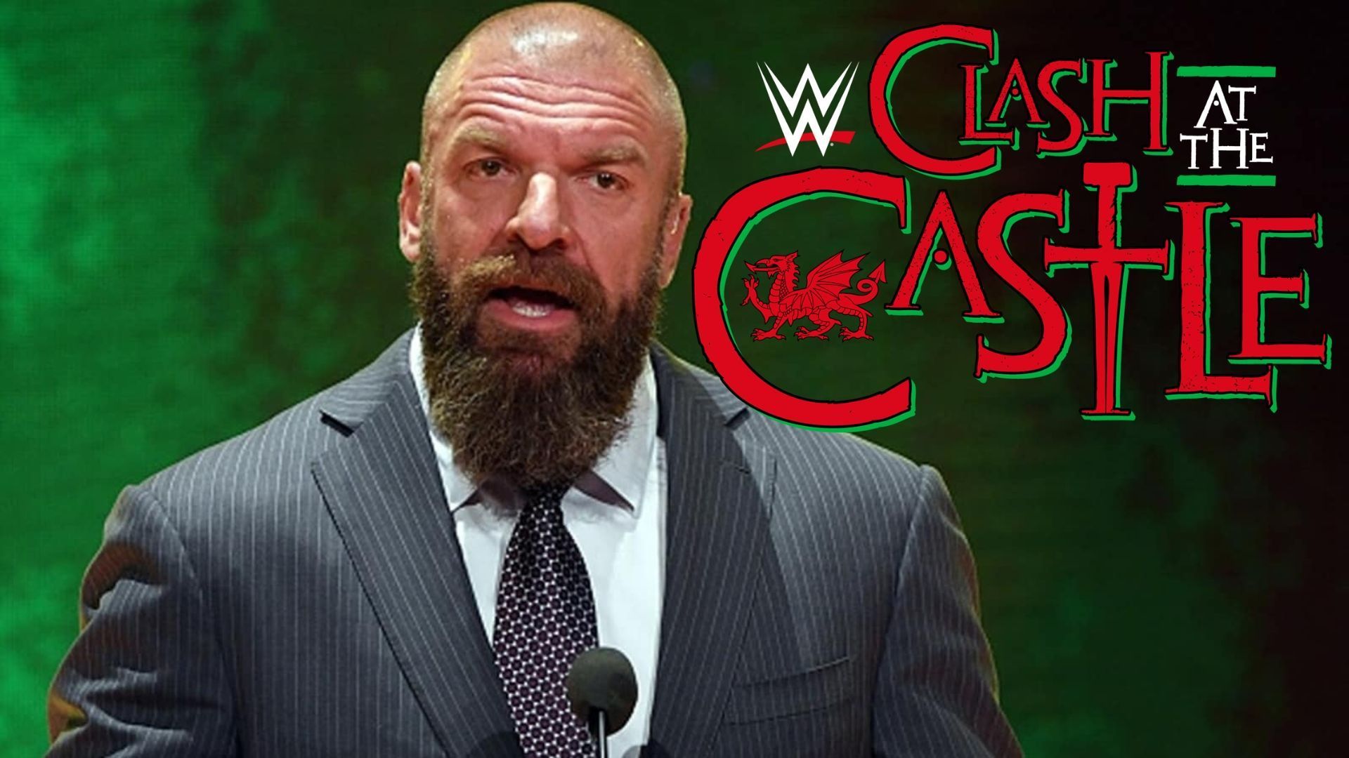 Triple H oversaw the creative side of Clash At The Castle