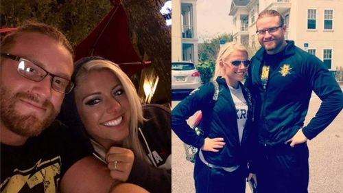 Alexa Bliss was engaged to Buddy Matthews