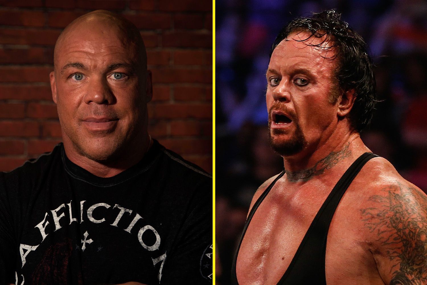 The Undertaker and Kurt Angle were involved in an infamous scuffle with Vince McMahon