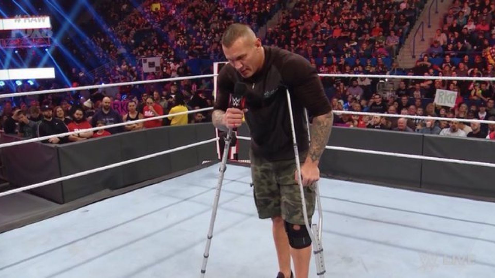 Randy Orton is currently sidelined due to a back injury he suffered 
