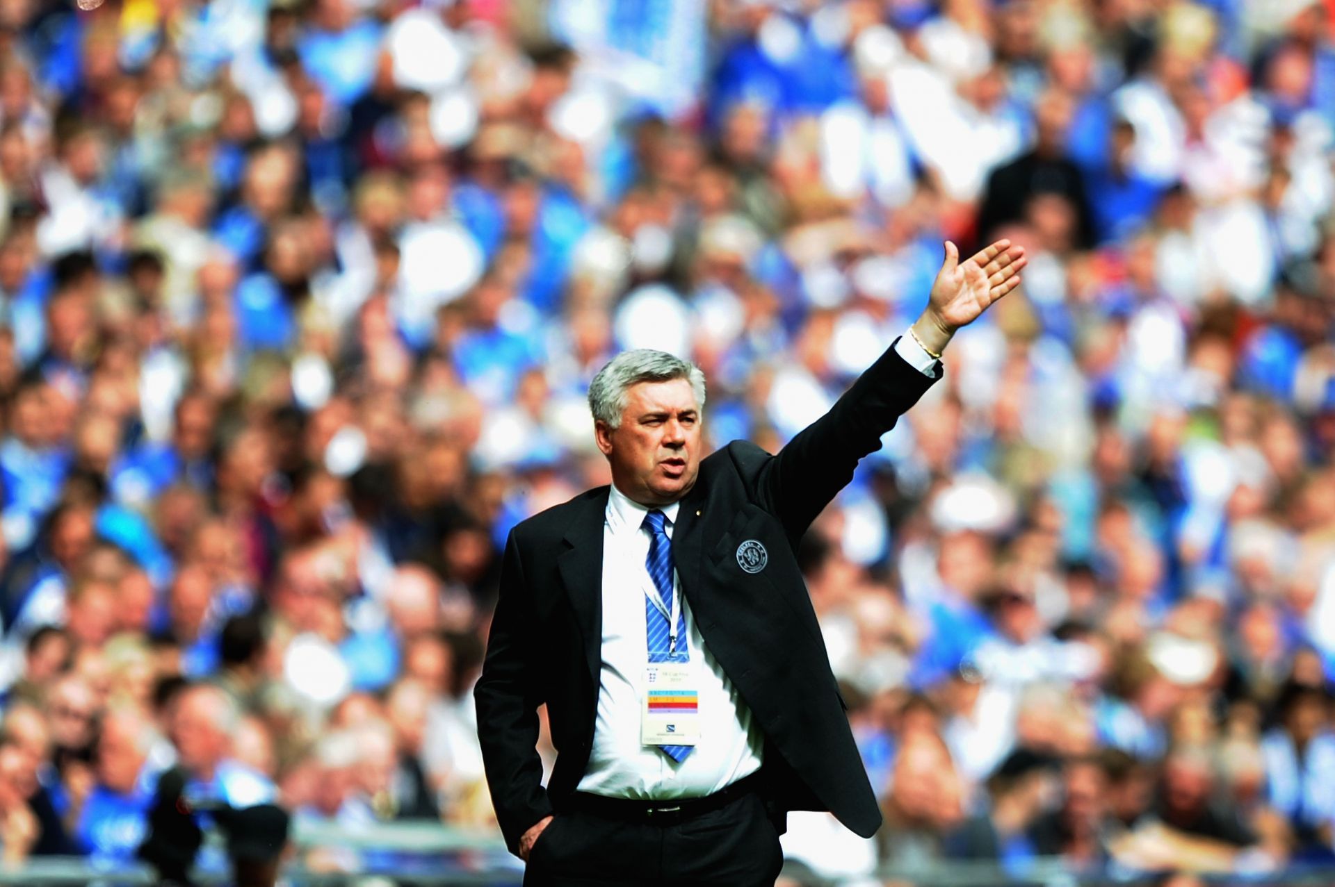 Ancelotti spent 690 days with the Blues