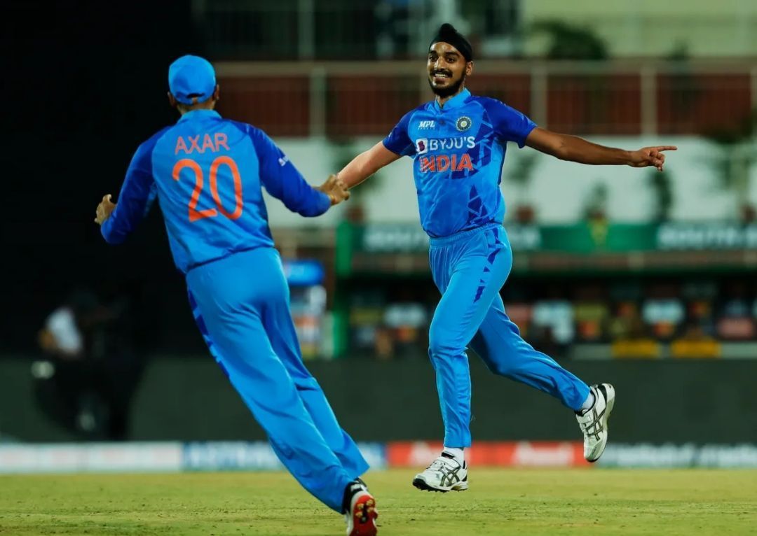 Arshdeep Singh took three wickets against South Africa [Pic Credit: BCCI]
