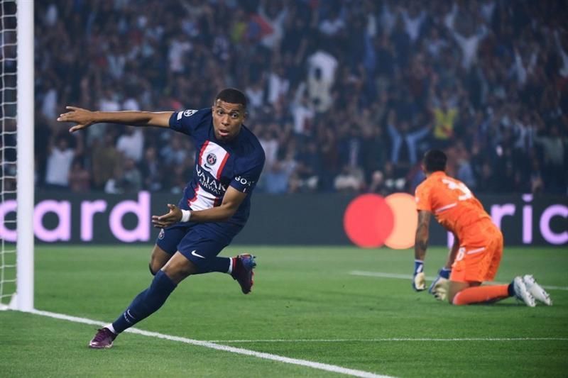 Mbappe was at the double in Parisian victory 