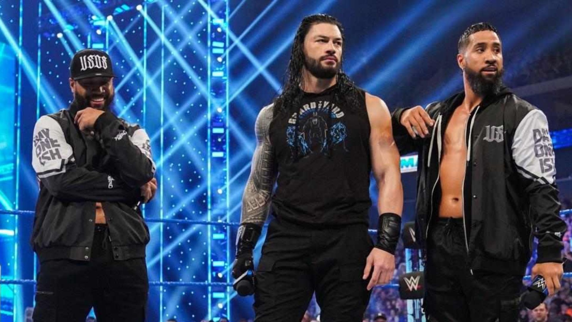 WWE Superstars Roman Reigns and The Usos