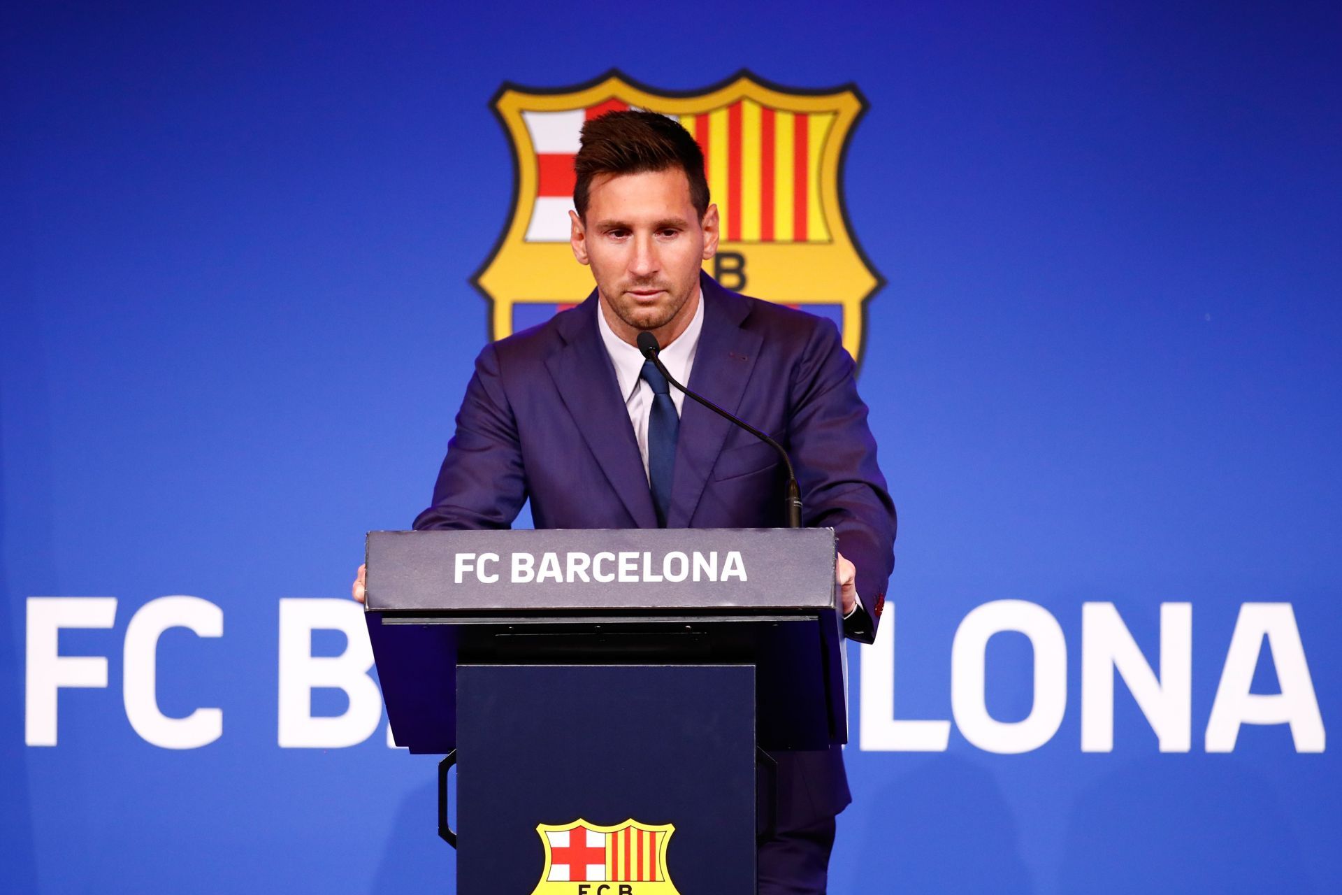 Lionel Messi parted ways with the Catalan giants last year.