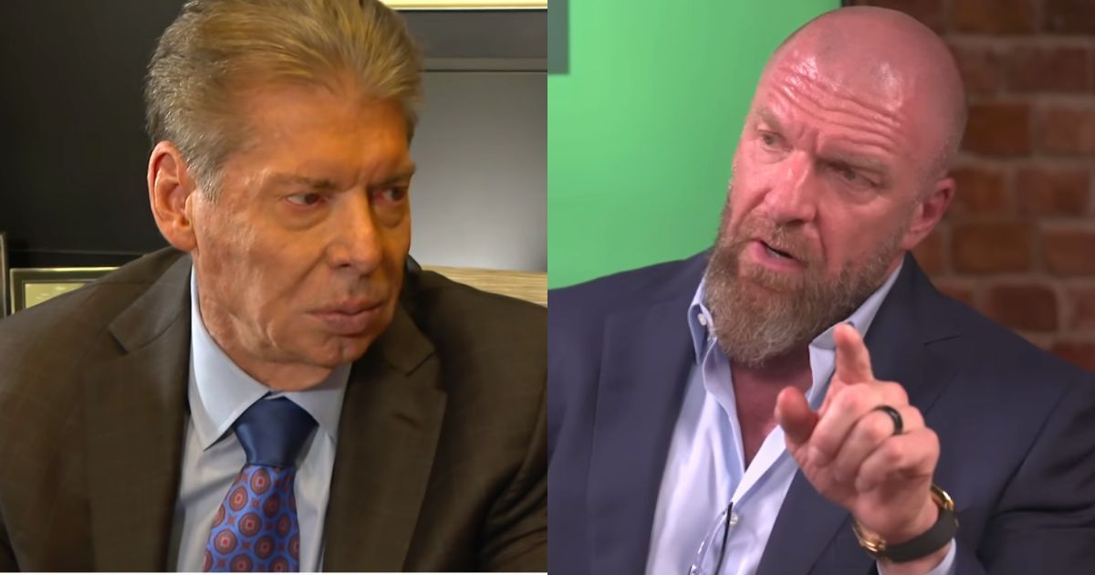 Triple H succeeded Vince McMahon as WWE