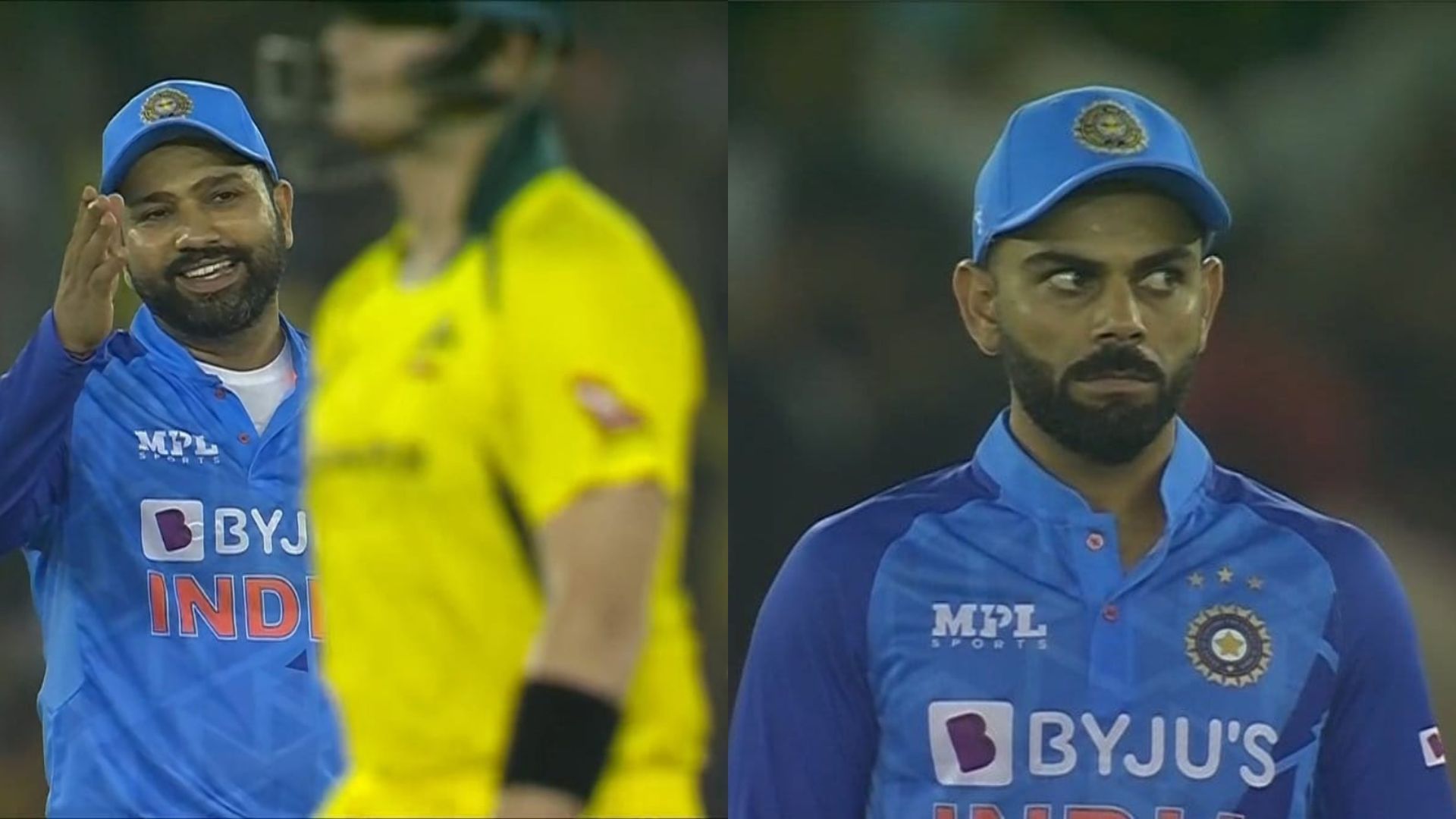 Some hilarious reactions from Indian players caught the fans