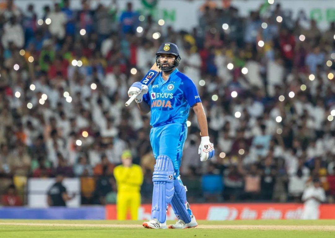 Rohit Sharma during the second T20I vs Australia in Nagpur [Pic Credit: BCCI]