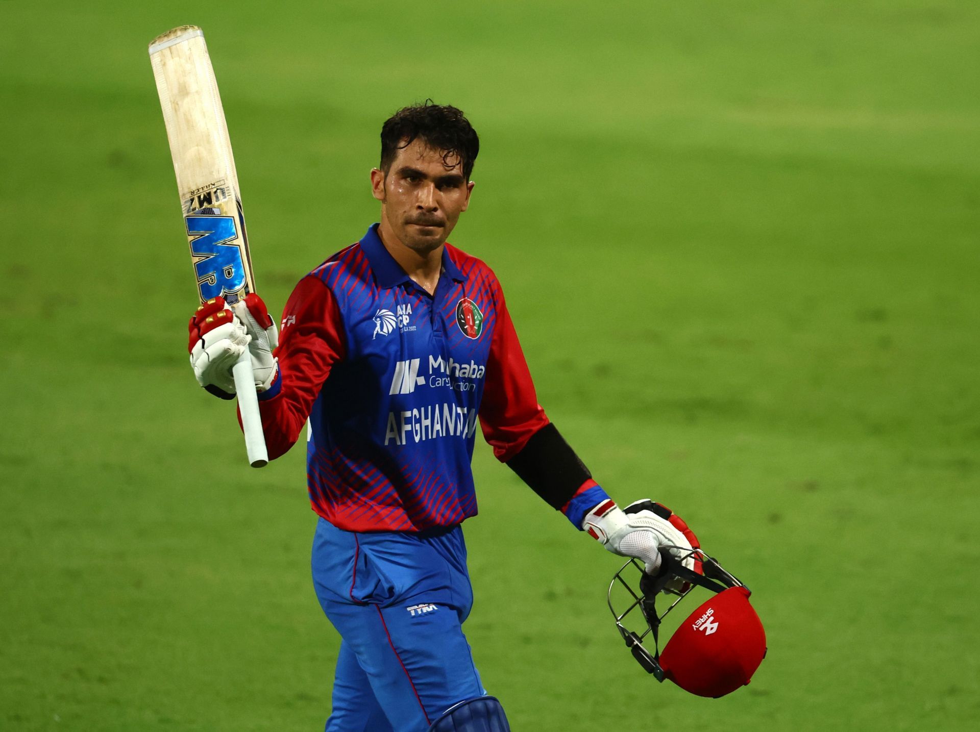 Rahmanullah Gurbaz had a terrific game against Sri Lanka [Pic Credit: Getty images]