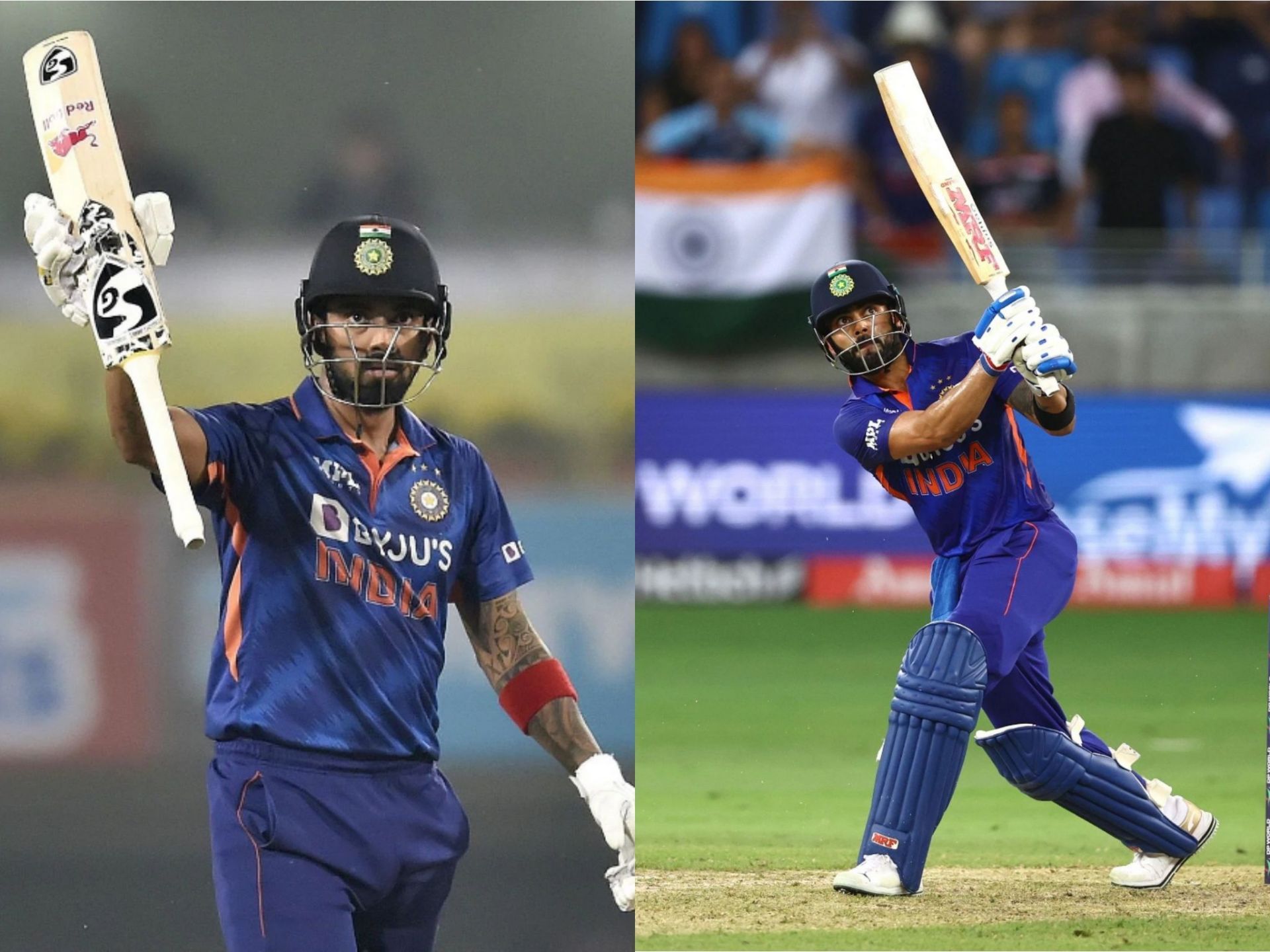 KL Rahul (L) and Virat Kohli (R) are expected to do bulk of the scoring against Sri Lanka 