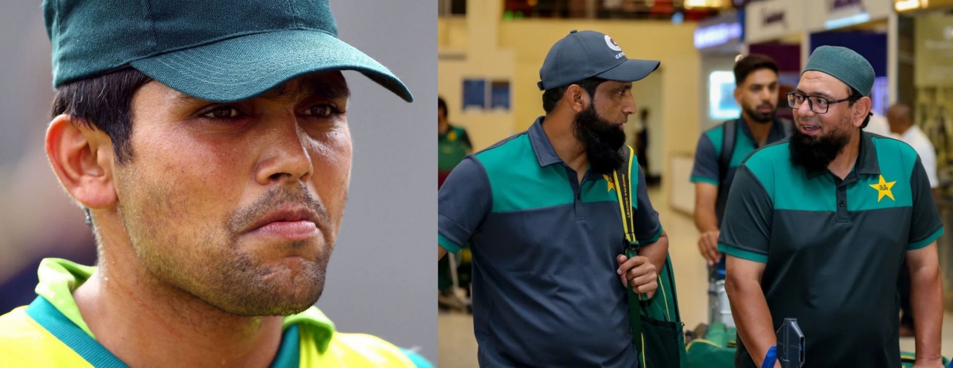 Kamran Akmal, Mohammad Yousuf, Saqlain Mushtaq