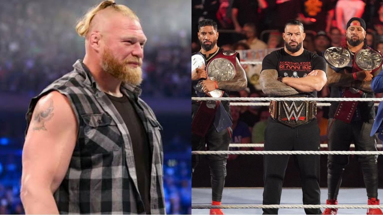 WWE में ब्रॉक लैसनर और द ब्लडलाइन के बीच दुश्मनी देखने को मिल चुकी है 