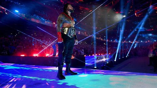 Roman Reigns in a major stadium