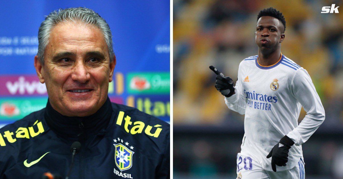 Tite sends a message of support to Vinicius Junior