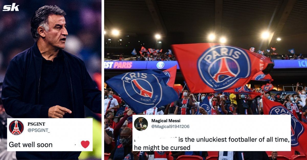 PSG fans were upset to see Marco Verratti get injured