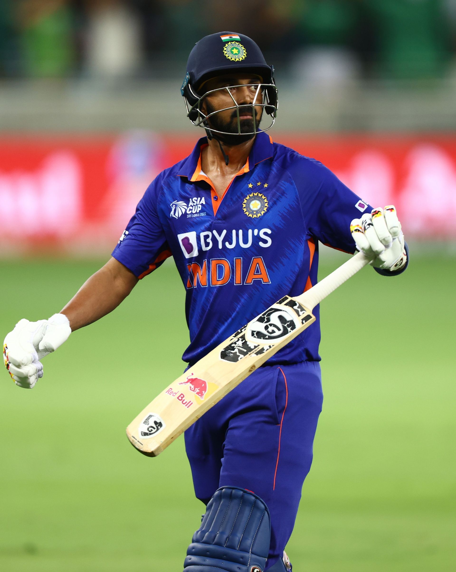 Pakistan v India - KL Rahul went for a golden duck in the all-important fixture [Pic Credit: Getty Images]