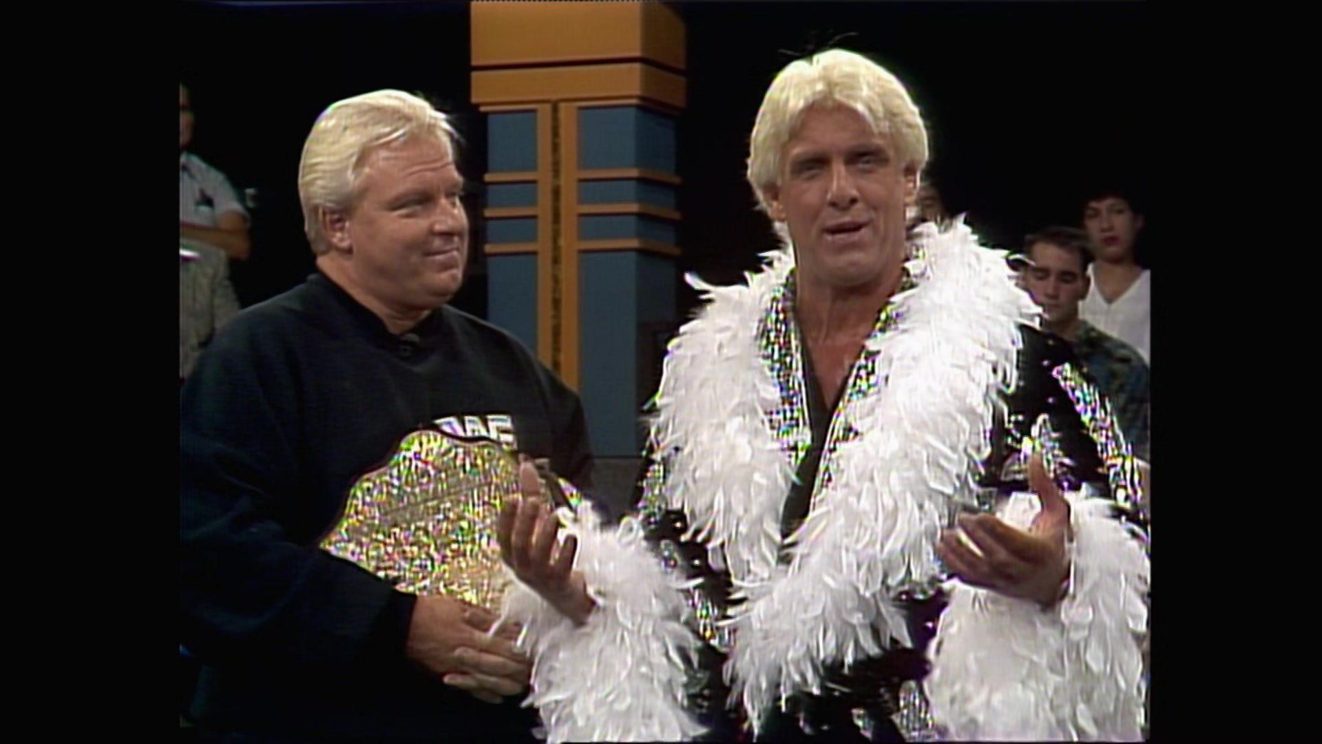 Bobby 'The Brain Heenan' and Ric Flair