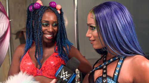 Naomi and Sasha Banks