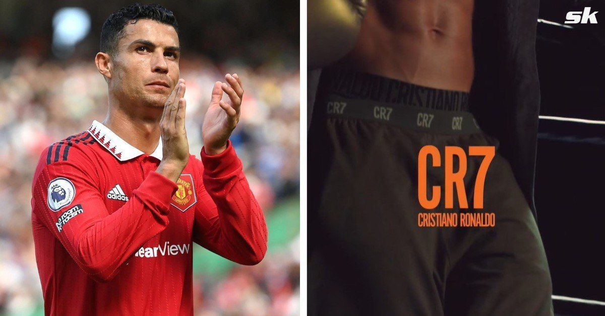 Cristiano Ronaldo poses as a boxer in latest CR7 underwear ad