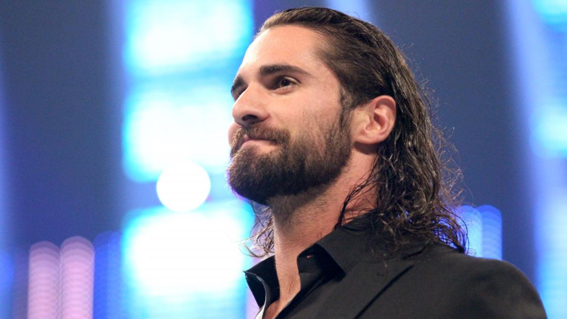 WWE RAW star Seth Rollins during a promo