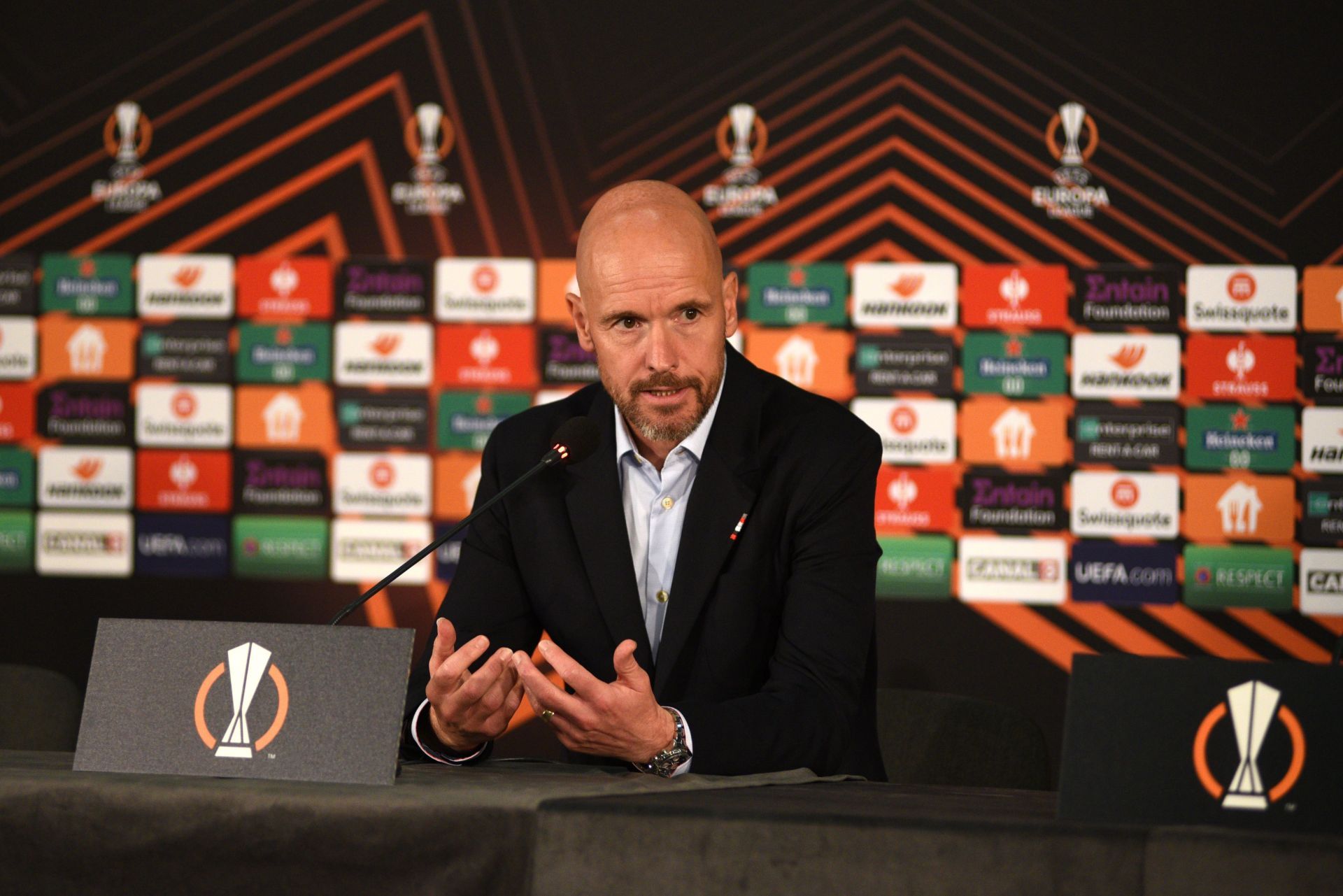 Manchester United coach Erik ten Hag