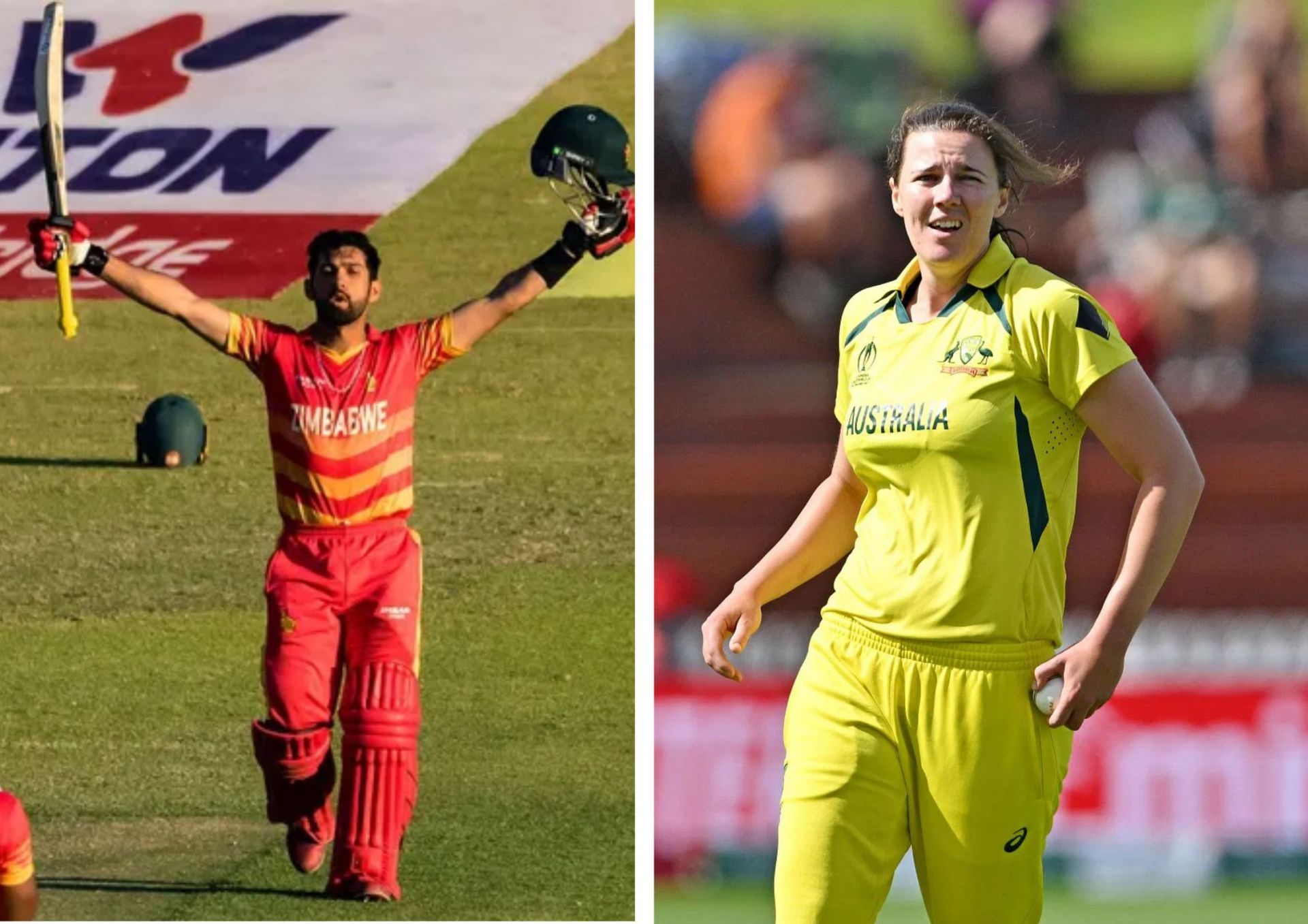 Sikandar Raza and Tahlia McGrath have been pivotal lynchpins for their respective sides (Picture Credits: ICC; Getty Images)