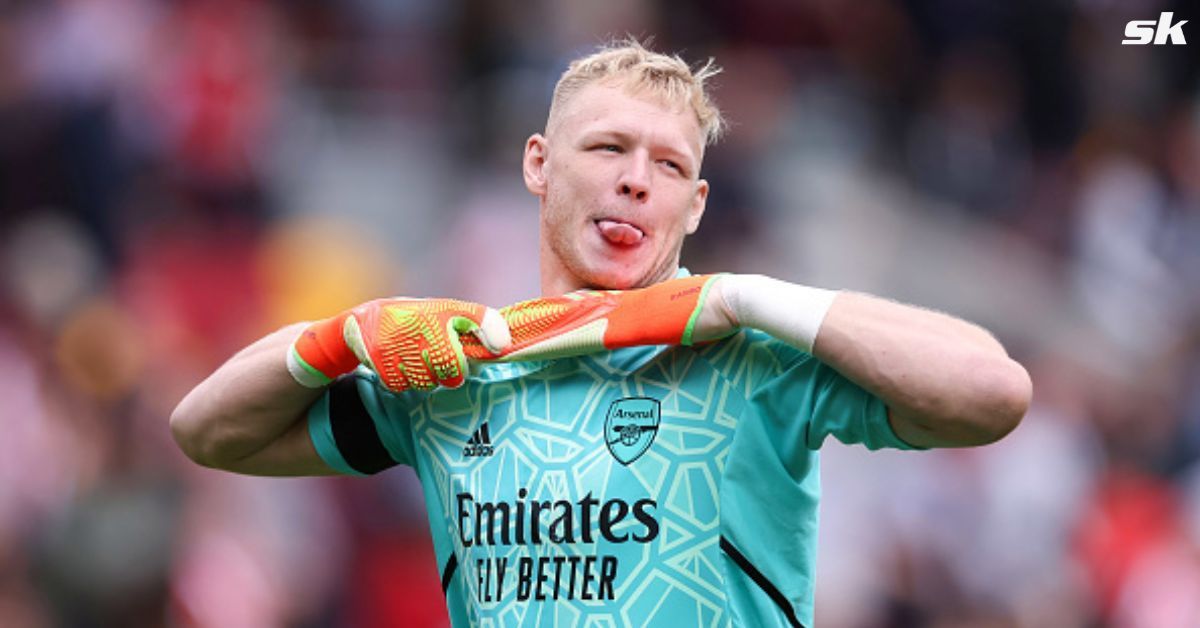 Arsenal goalkeeper Aaron Ramsdale