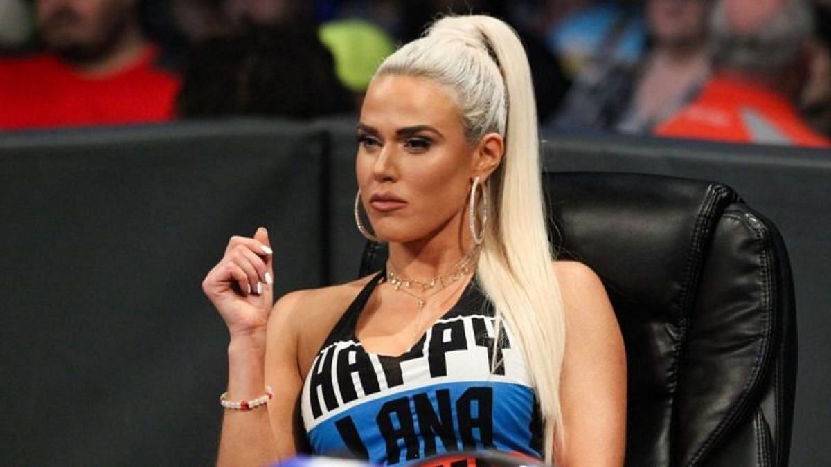 Lana didn't like Punk's comments about a past angle involving her husband (Miro) & Bobby Lashley