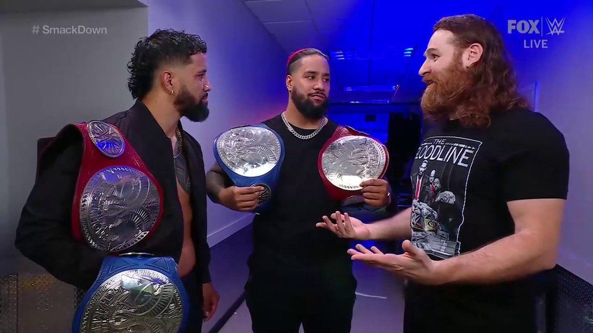 The Usos and Sami Zayn