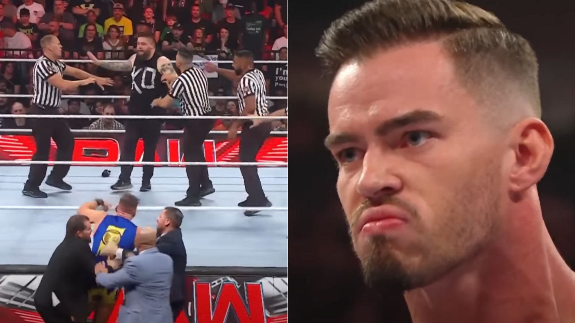 Kevin Owens is feuding with Austin Theory on WWE RAW.