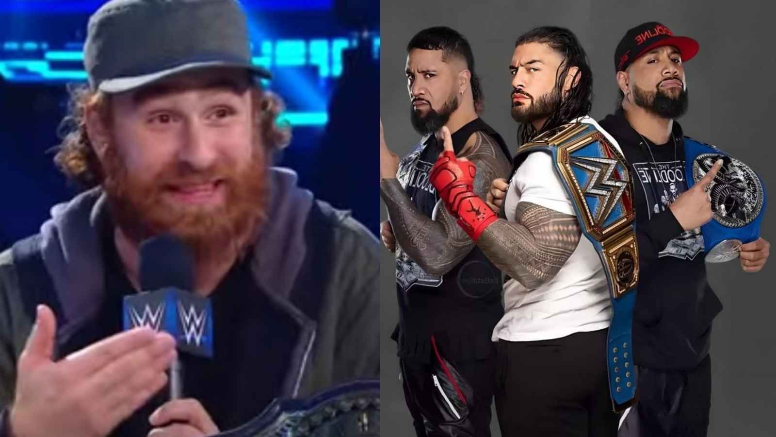 The Bloodline &amp; their newest member, Sami Zayn