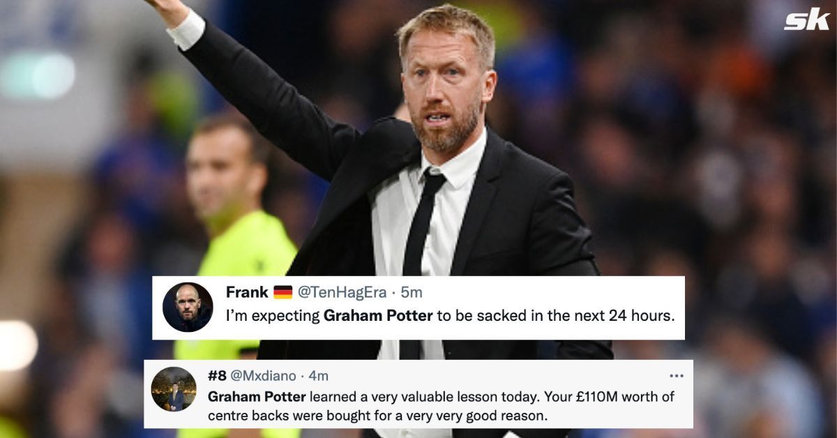 Twitter explodes as Chelsea are held to 1-1 draw in Graham Potter