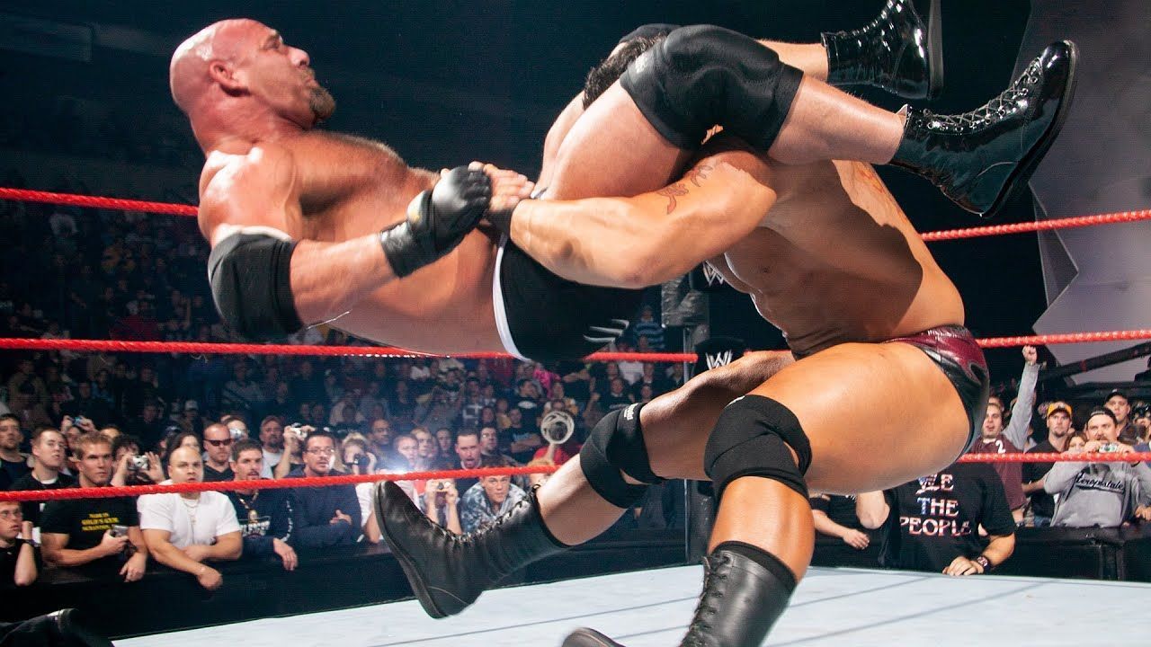 Goldberg and Batista were once fierce rivals.