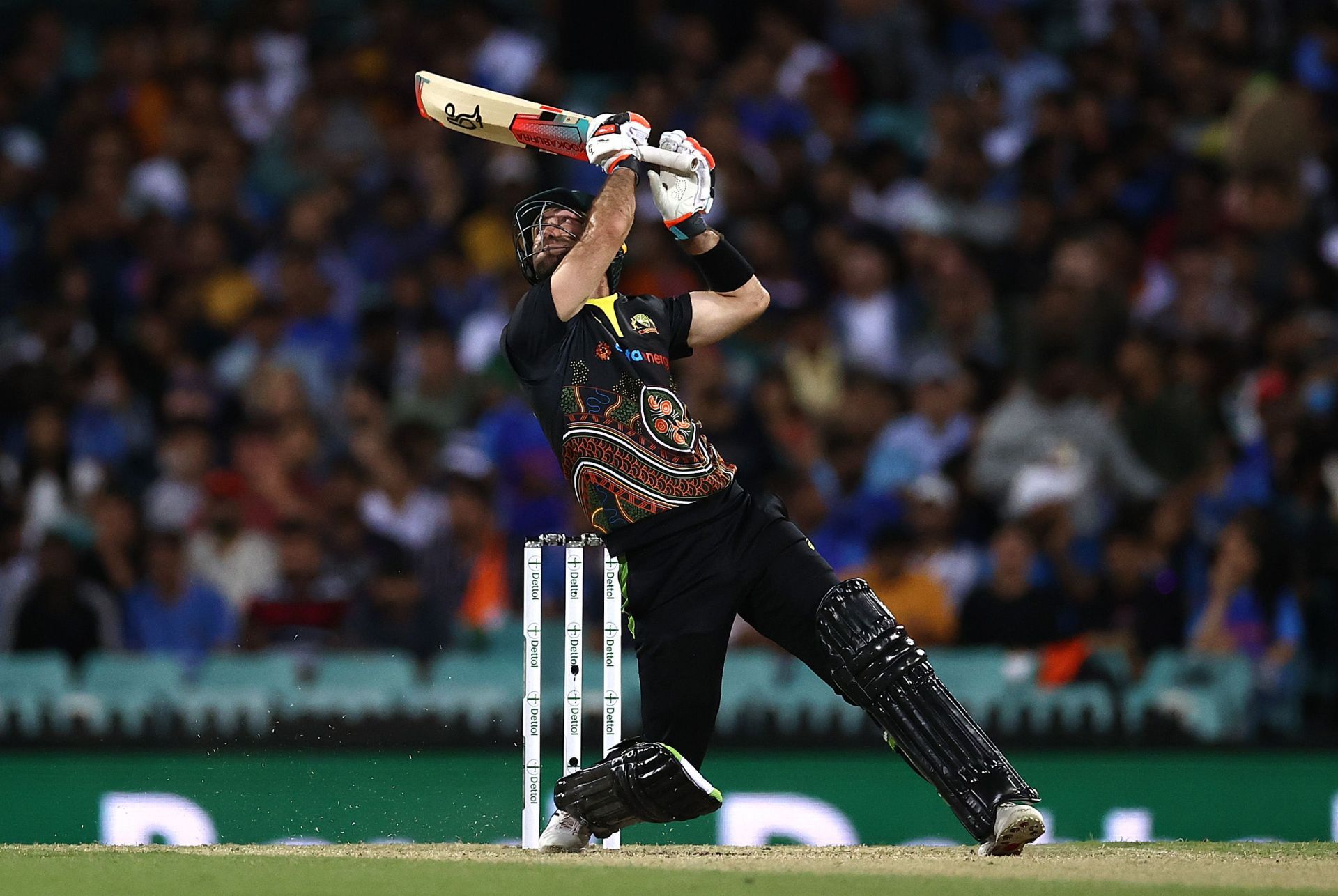 Glenn Maxwell enjoys batting against India. Pic: Getty Images