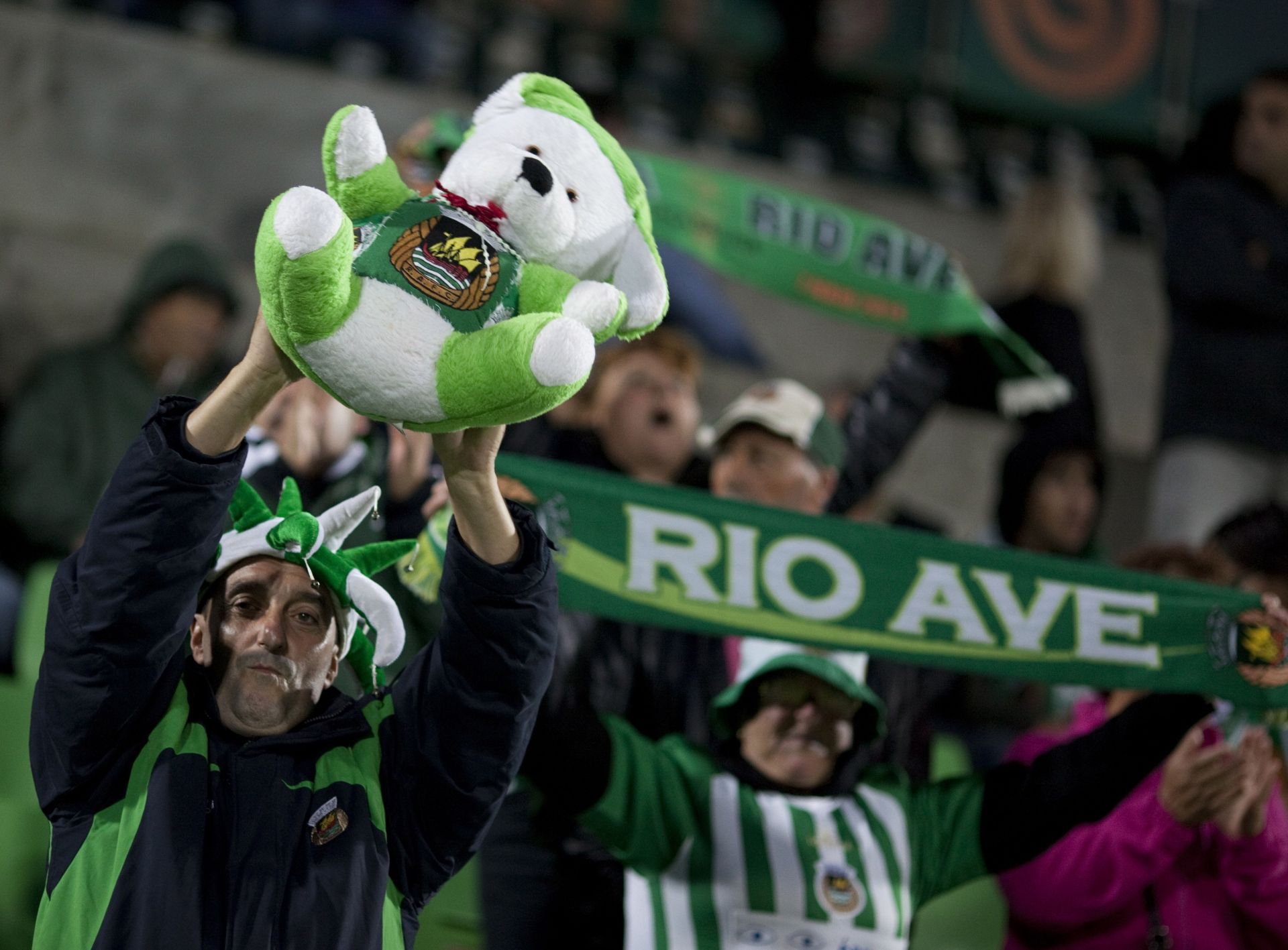 Rio Ave FC fans passionately support their team