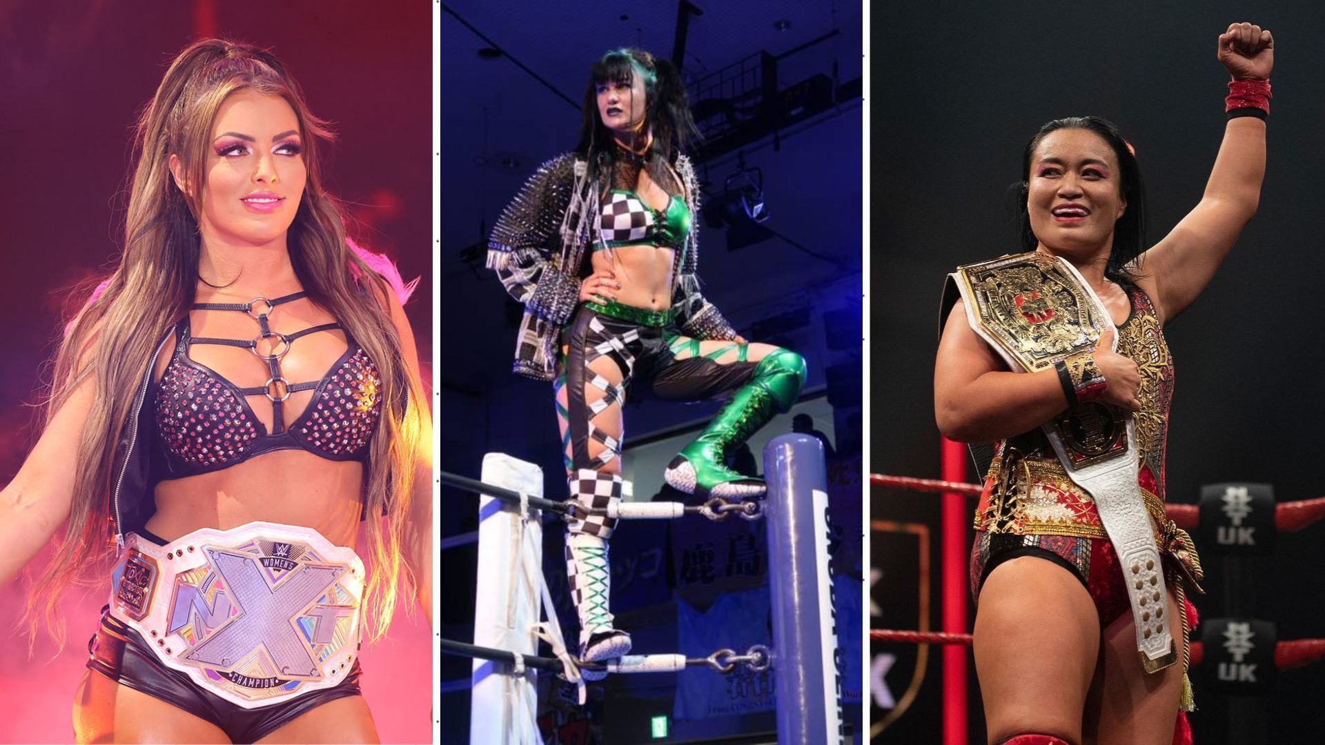 Mandy Rose vs Blair Davenport vs Meiko Satomura