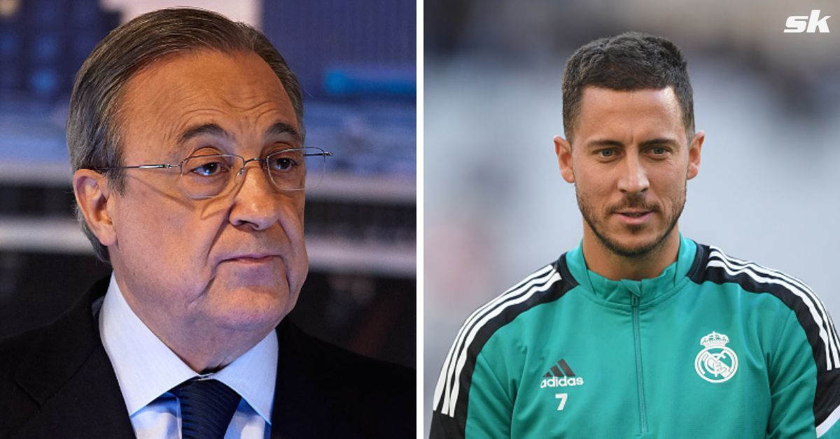 Florentino Perez is reportedly is tired of Eden Hazard