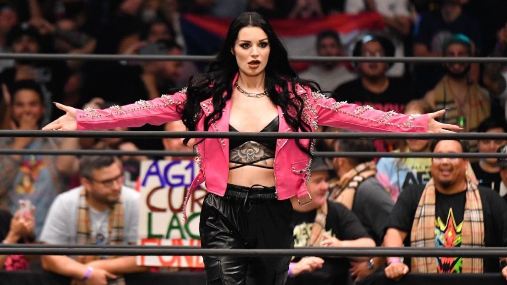 Saraya (aka Paige) made her AEW debut on Dynamite: Grand Slam