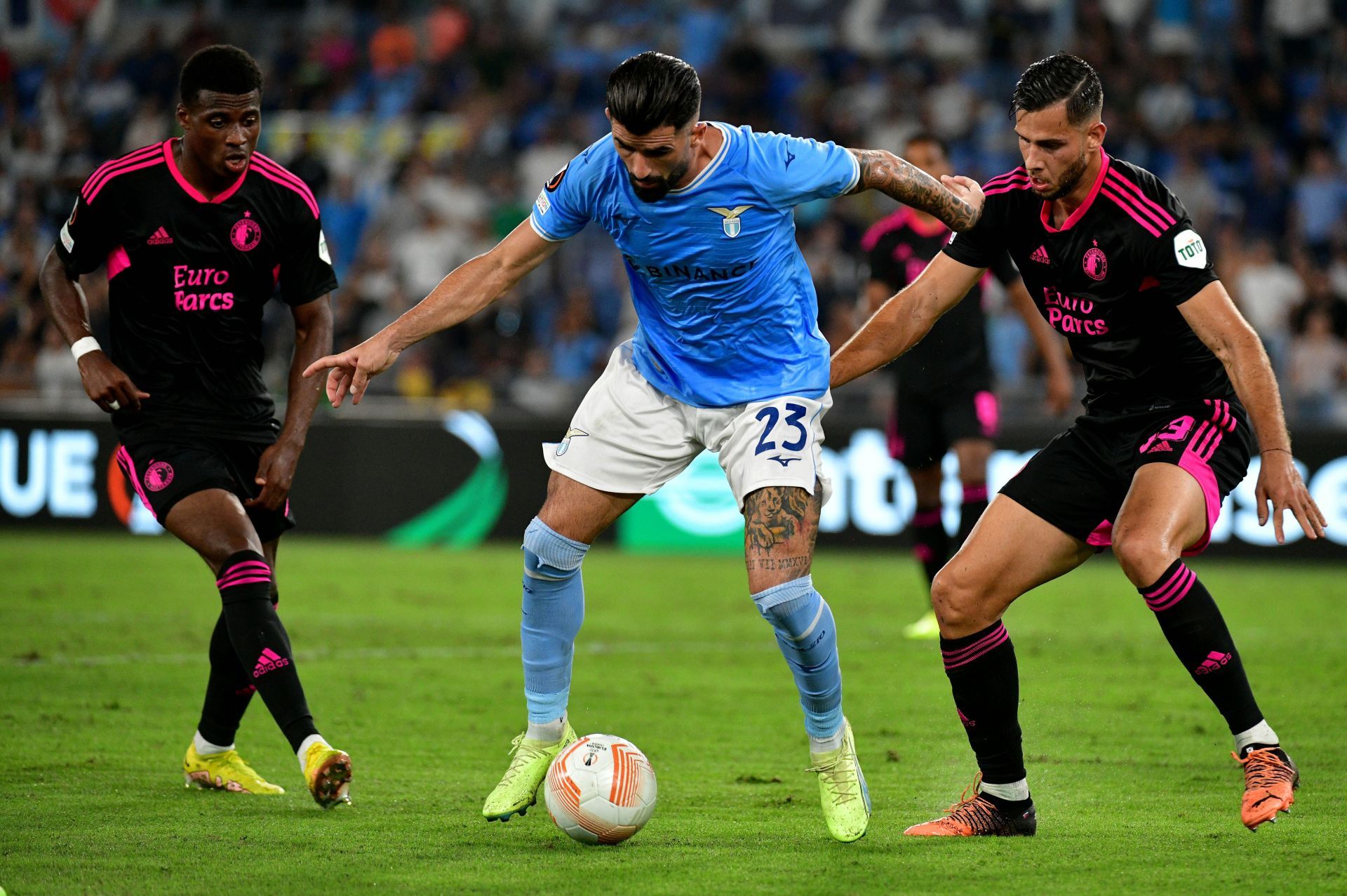 SS Lazio v Feyenoord: Group F - UEFA Europa League