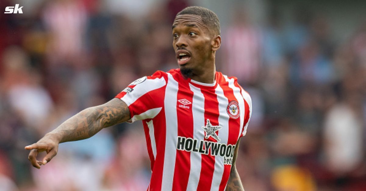 Brentford striker Ivan Toney