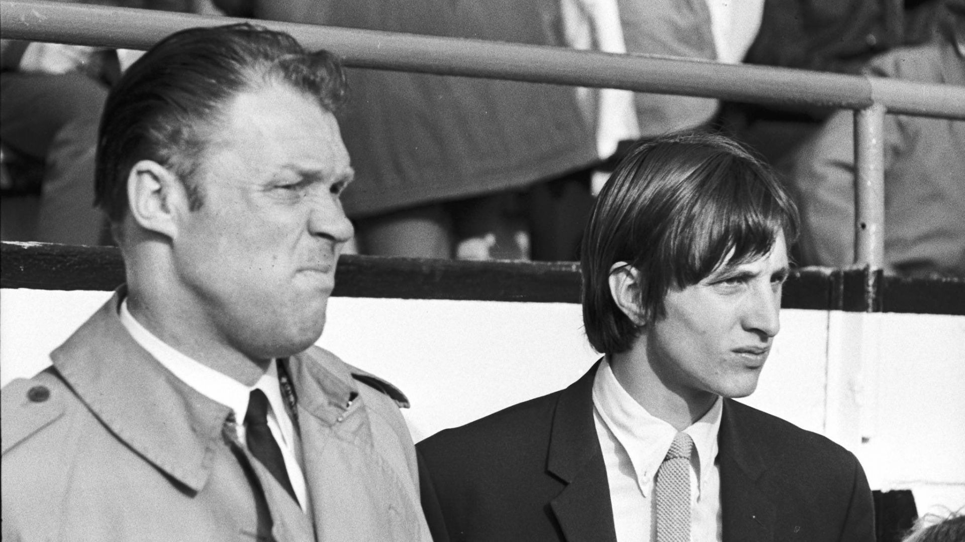 Rinus Michels and Johan Cruyff formed a deadly duo for both club and country