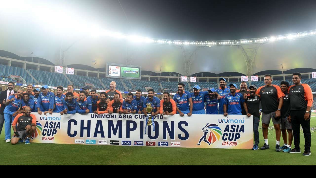 Asia Cup winners list