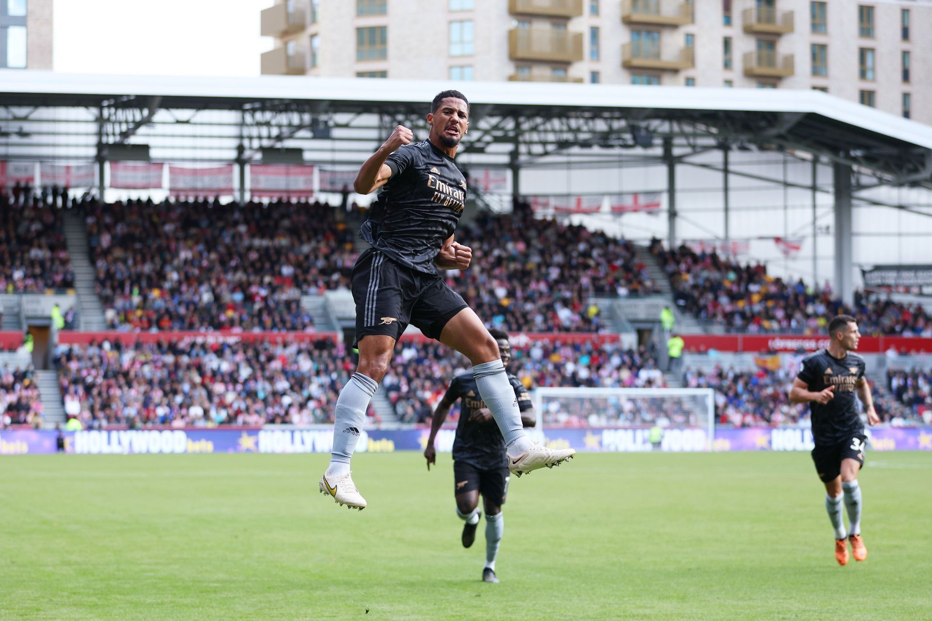 William Saliba has enjoyed a rock-solid start to the new campaign.