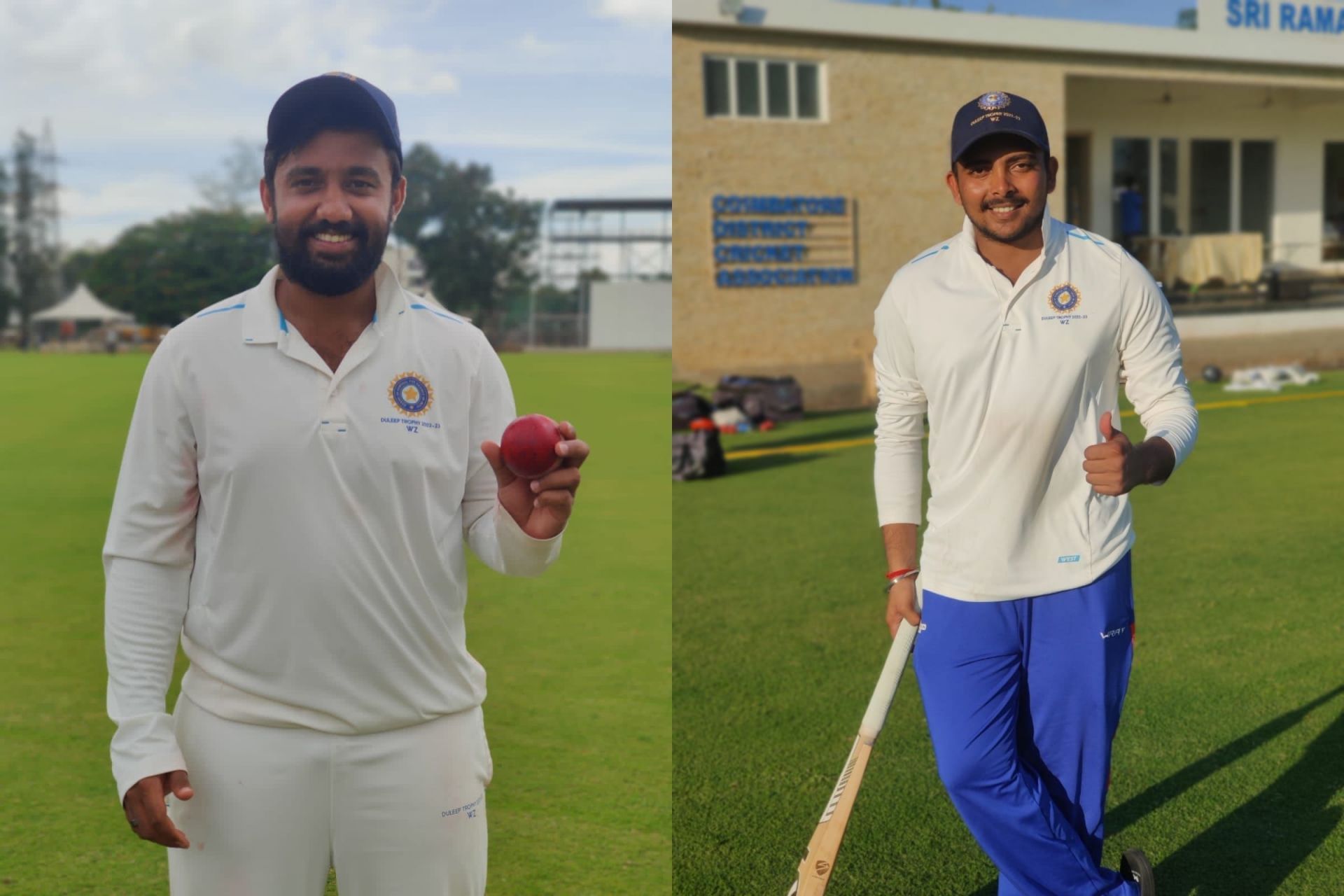 Duleep Trophy 2022, Shams Mulani, Prithvi Shaw