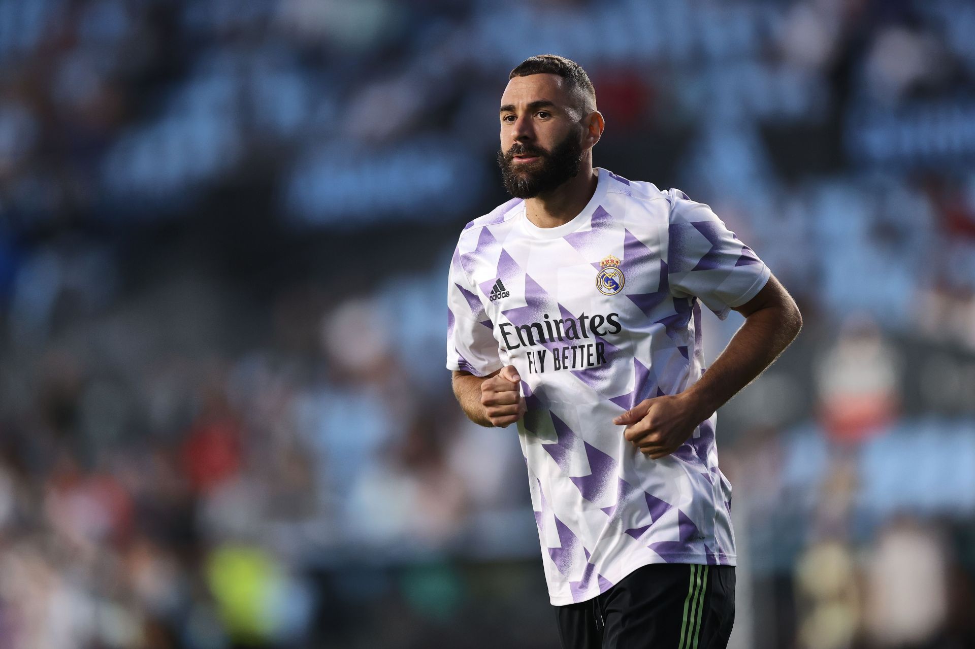 Karim Benzema is desperate to return to action.