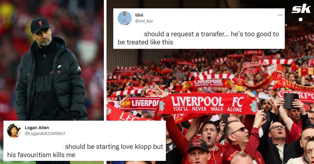 Liverpool fans not pleased with Jurgen Klopp after his latest team selection.