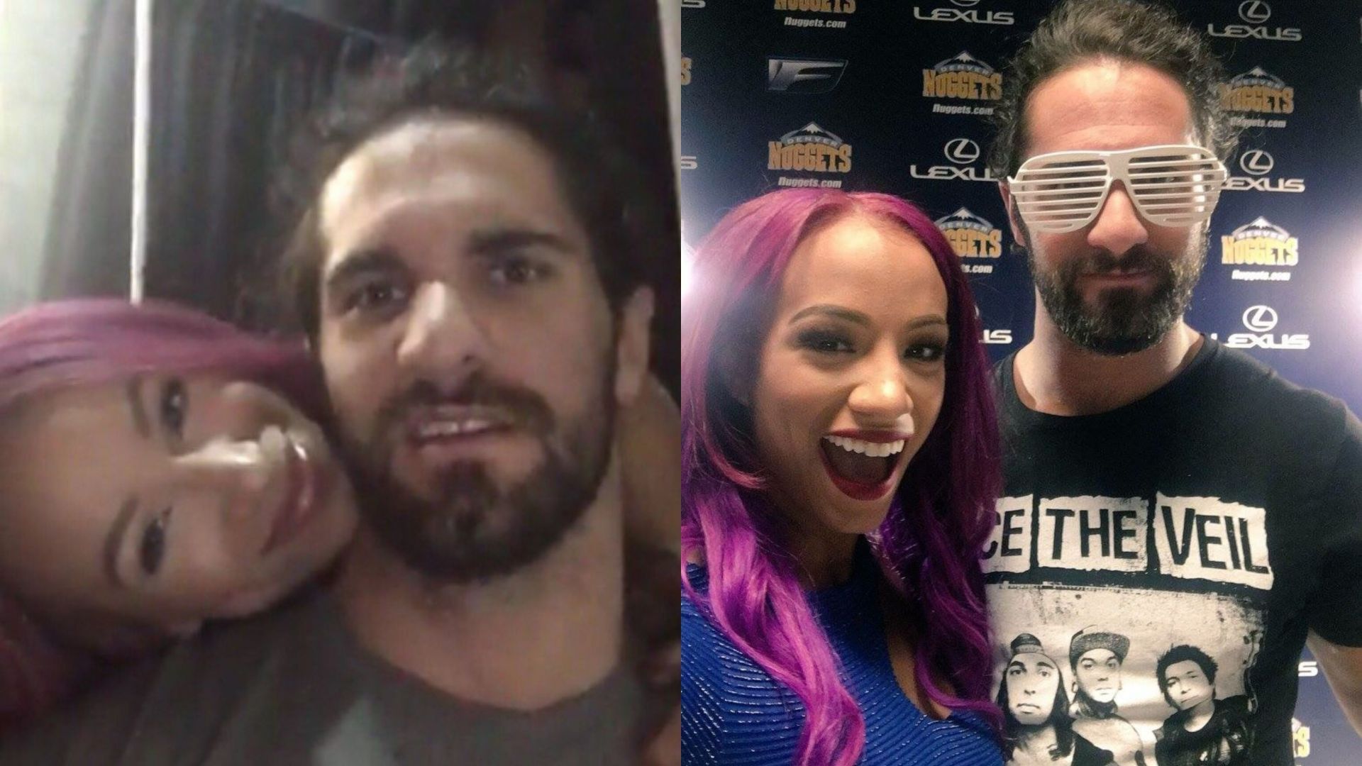 Sasha Banks and Seth Rollins are close friends