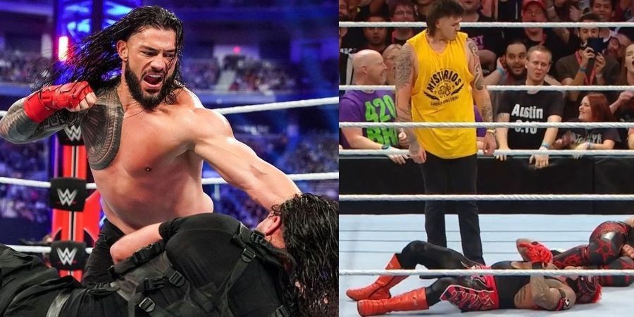 wwe superstars attack family members