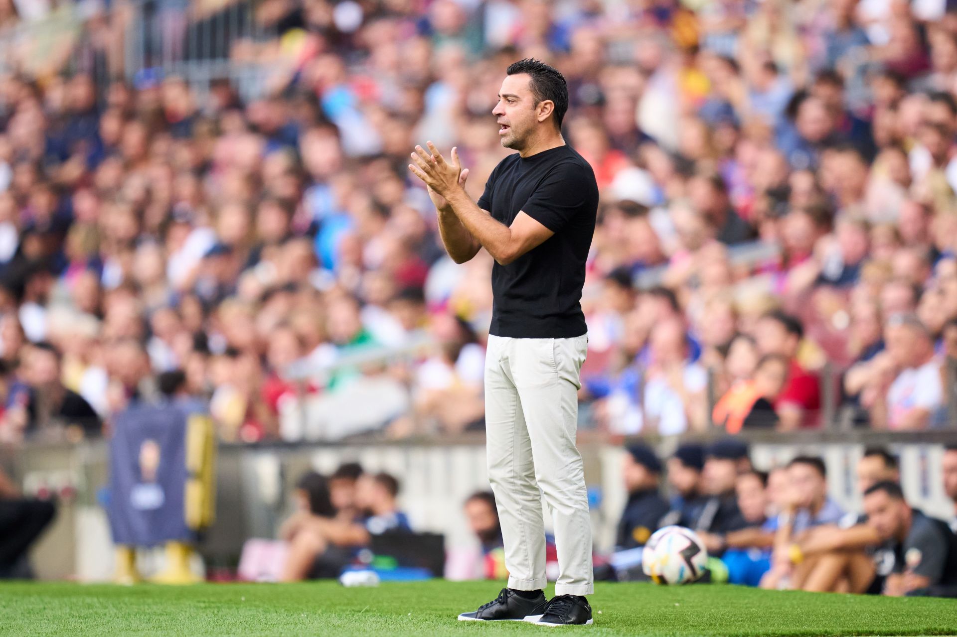 Barcelona coach Xavi Hernandez